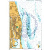 British Admiralty Nautical Chart 1534: England - East Coast, Great Yarmouth and Approaches